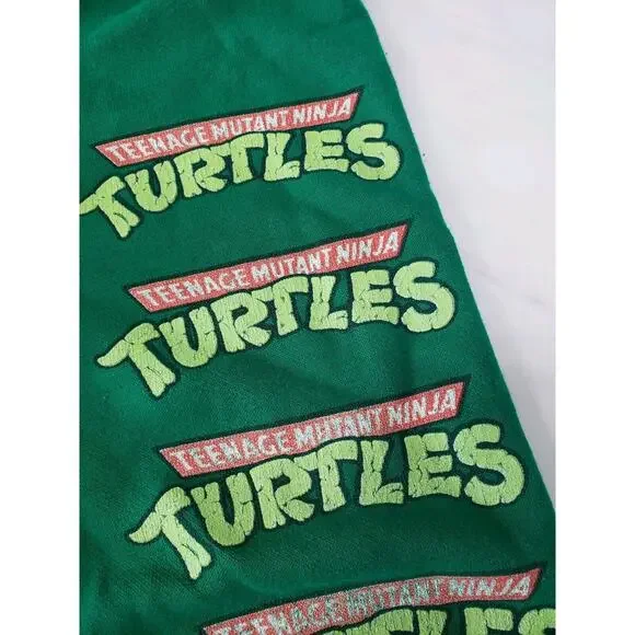 Vintage 1988 Teenage Mutant Ninja Turtles Kids Sweatpants‎ Sweatshirt Sweatsuit - Picture 8 of 10